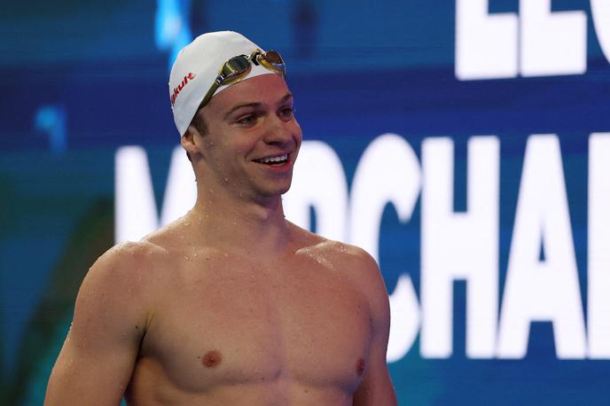 Leon Marchand, SP Singapur | Leon Marchand je zrušil svetovni rekord na 200 m mešano. | Foto Reuters