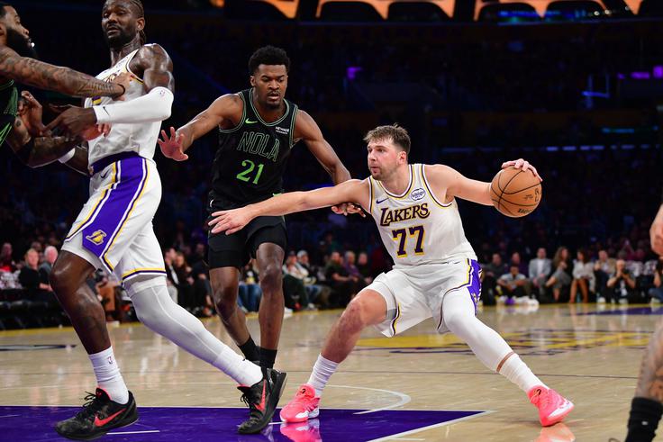 "Te tekme so težke," je opozoril Dončić. | Foto: Reuters