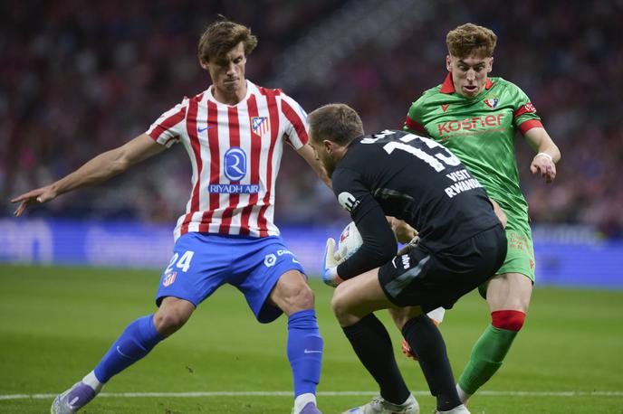 Jan Oblak | Jan Oblak se je izkazal ob zmagi nad Osasuno. | Foto Guliverimage