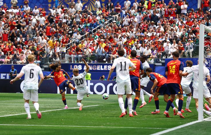 Gol Marca Cucurelle iz 30. minute ni veljal. | Foto: Reuters