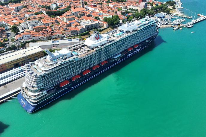 Mein Schiff Flow | Ladja je bila zgrajena v ladjedelnici Fincantieri v Trstu. | Foto Luka Koper / Facebook