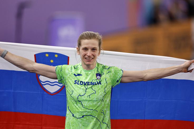 Šutej, srebrna marca letos na dvoranskem svetovnem in evropskem prvenstvu, bo imela najboljšo možno konkurenci na čelu s Catie Moon in Sandi Morris iz ZDA ter Kanadčanko Alysho Newman. | Foto: Reuters