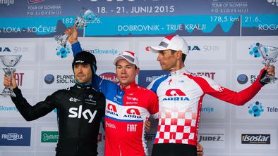 Primož Roglič is the hero of the climb to Trije Kralji