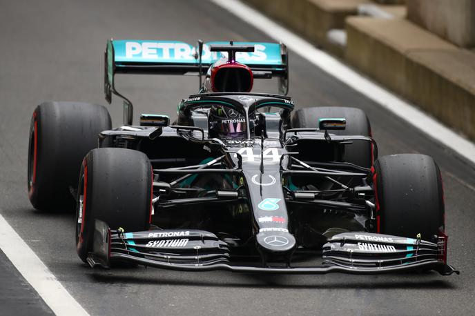 Lewis Hamilton | Mercedes v Silverstonu kaže nepremagljivo formo. | Foto Reuters