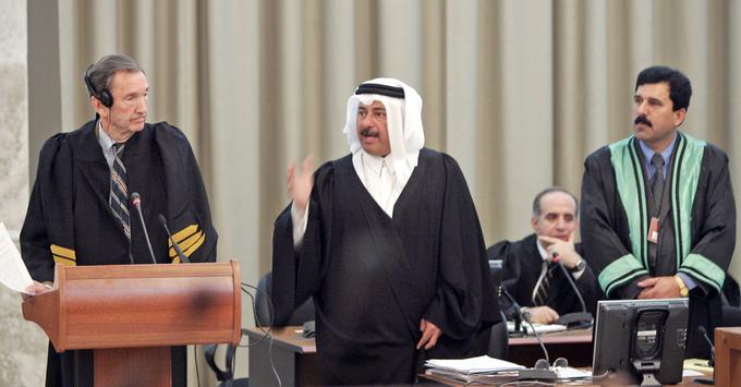 Bil je član odvetniške ekipe nekdanjega iraškega diktatorja Sadama Huseina. | Foto: Reuters