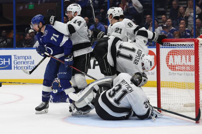 Anže Kopitar Los Angeles Kings | Kralji so izgubili še četrtič zapovrstjo. | Foto Reuters