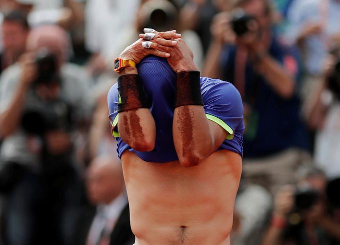 Rafael Nadal je letos še desetič zmagal na OP Francije. | Foto: Reuters