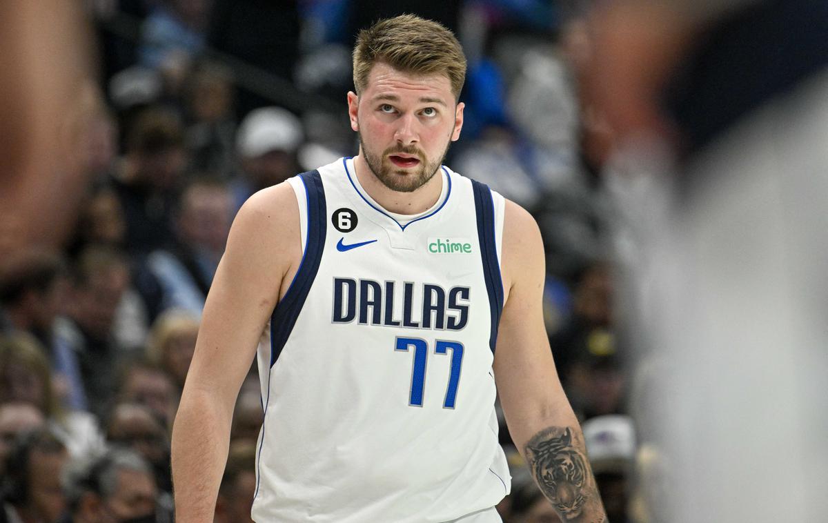 Luka Dončić | Luka Dončić, zvezdnik Dallas Mavericks in član najmočnejše peterke lige NBA v sezoni 2022/23, bo poleti prvič v državnem dresu nastopil na svetovnem prvenstvu. | Foto Reuters