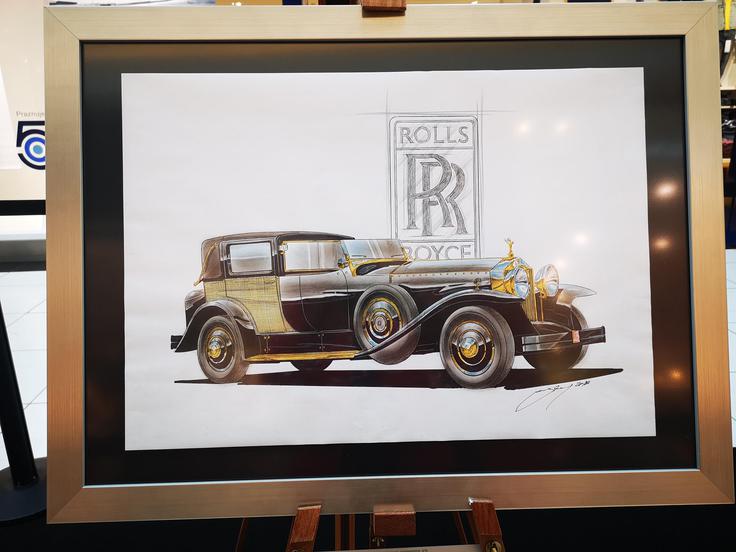 Rolls-royce phantom I iz leta 1926. Izdelali so ga kot darilo presenečenje za Clarencea Gasqueja, finančnega direktorja družbe Woolworth Group. Znan je tudi pod imenom "Fantom ljubezni" in velja za enega od najbolj prepoznavnih rolls-royceov. | Foto: Gregor Pavšič