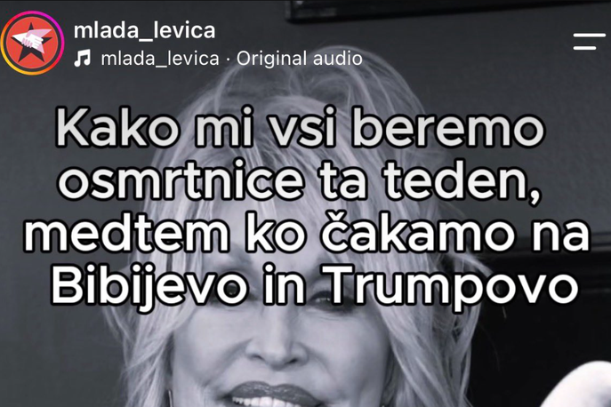 Mlada Levica | So šli v Mladi Levici s to objavo predaleč? | Foto Posnetek  zaslona
