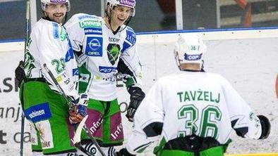 Olimpija četrtič v nizu, poraz Jesenic