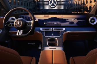 Mercedes razkriva: v novi GLC 99-centimetrski zaslon, ta bo zanje največji #foto