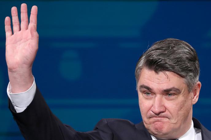 Zoran Milanović, podporniki, volitve Hrvaška | Foto Reuters