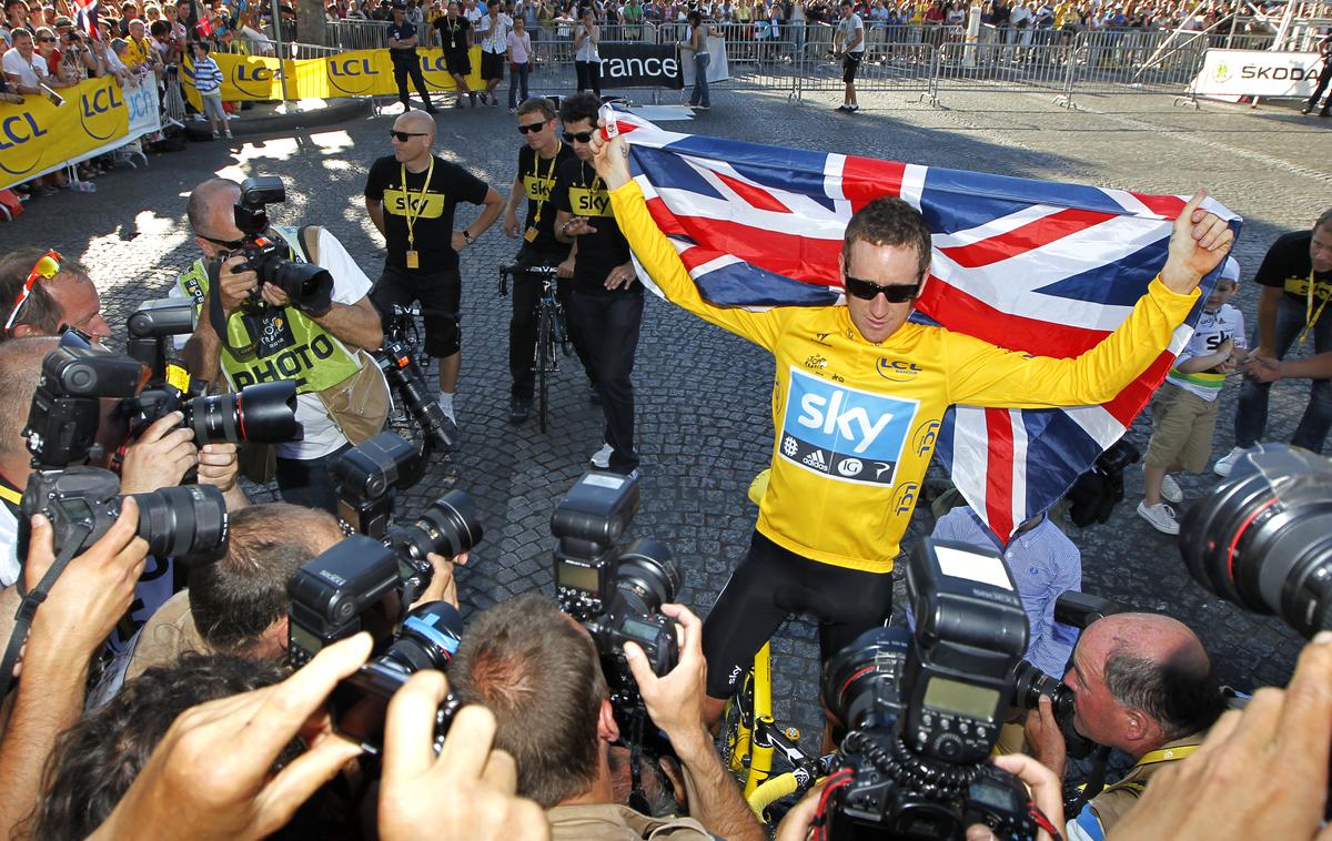 Bradley Wiggins Dirka po Franciji 2012 |  Bradley Wiggins je spregovoril o notranjih napetostih, ki so zaznamovale njegov čas v ekipi Team Sky. | Foto Reuters