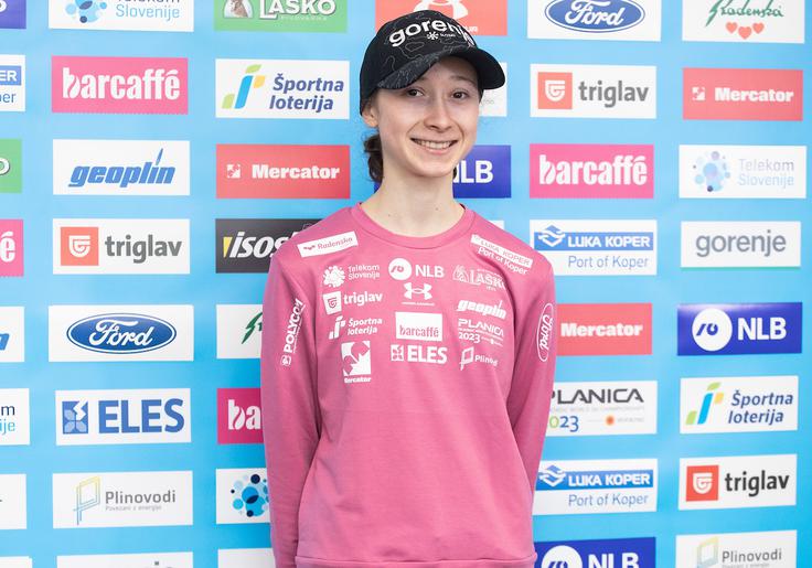 nordijska reprezentanca Planica Nika Prevc bo nastopila na prvem članskem svetovnem prvenstvu. | Foto: Nik Moder/Sportida