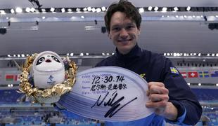Kakšna predstava Šveda: Za nov olimpijski naslov še izboljšal svetovni rekord