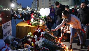 V Rusiji dan žalovanja in pogrebi žrtev nedeljskega požara