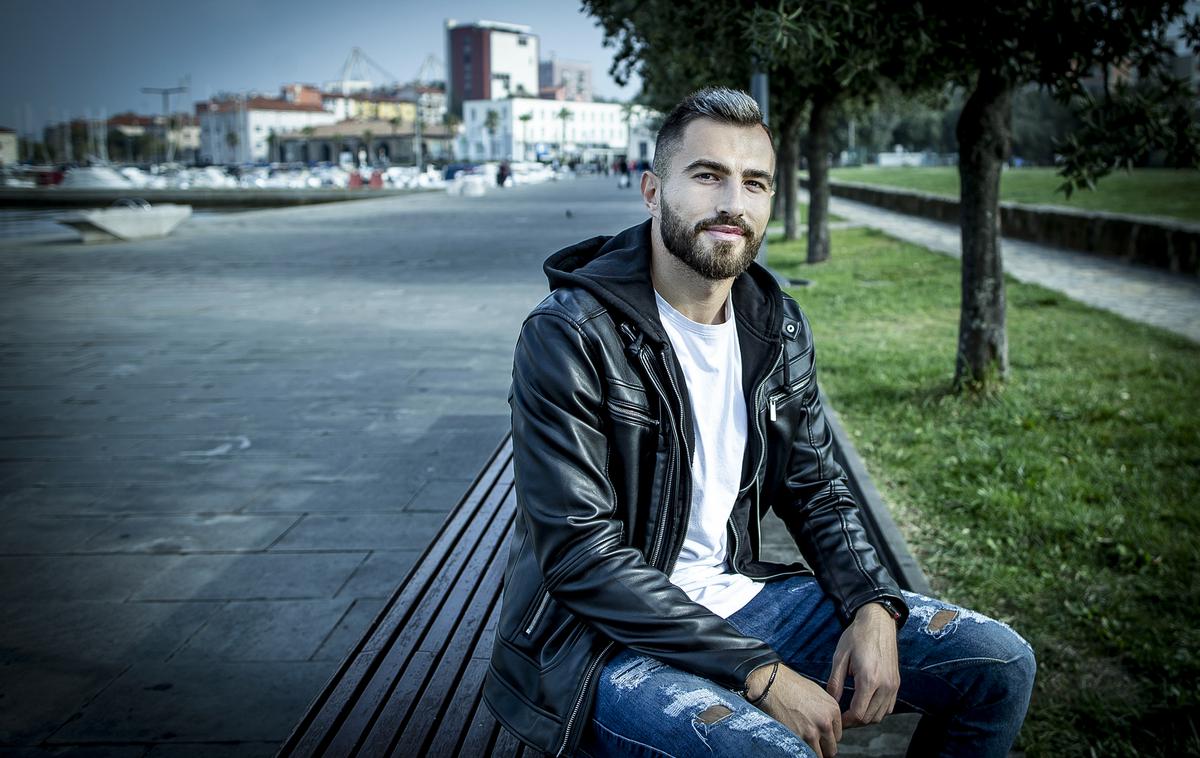 Maks Barišič | "Sanacija poškodbe napreduje bolje, kot sem pričakoval," nam je v pogovoru zaupal 27-letni Maks Barišić. | Foto Ana Kovač