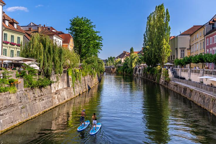 Ljubljana Ljubljanica | Foto: Andrej Tarfila (www.slovenia.info)