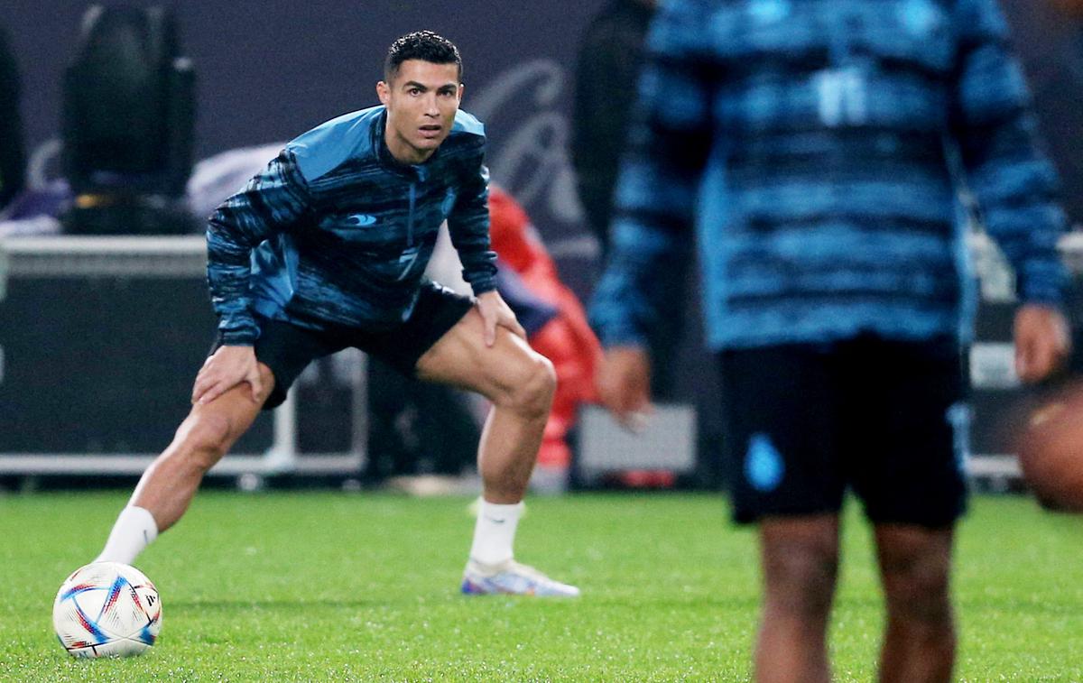 Cristiano Ronaldo | Cristiano Ronaldo bo moral pred debijem v dresu savdskega Al Nassa odslužiti dve tekmi prepovedi, ki ju je podedoval iz Manchester Uniteda. | Foto Reuters