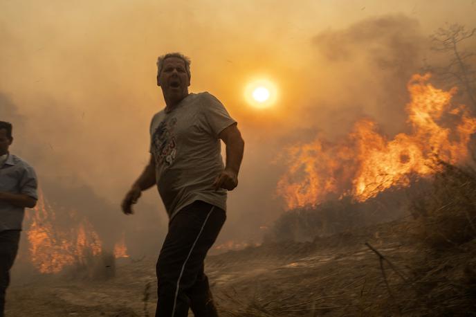 Grčija, Požar | Po navedbah grške vlade je v zadnjih dneh v Grčiji izbruhnilo okoli 177 gozdnih požarov. | Foto Guliverimage