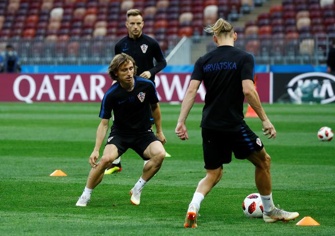 Luka Modrić bo kmalu dopolnil 33 let, tako da morda nastopa že na zadnjem svetovnem prvenstvu v karieri. | Foto: Reuters