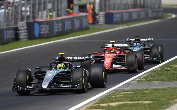 Lewis Hamilton je dobil tretji prosti trening, a razlike so bile neverjetno majhne. | Foto: Reuters