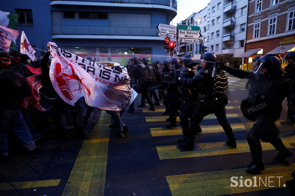 Basel protest