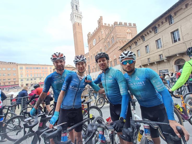 Laura Šimenc Kramar GF Strade Bianche | Foto: osebni arhiv Laure Šimenc Kramar