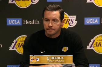 Trener Los Angeles Lakers po slabem večeru brez komentarja #video
