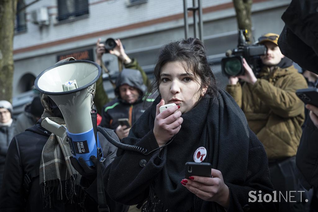 Shod v podporo študentov v Srbiji