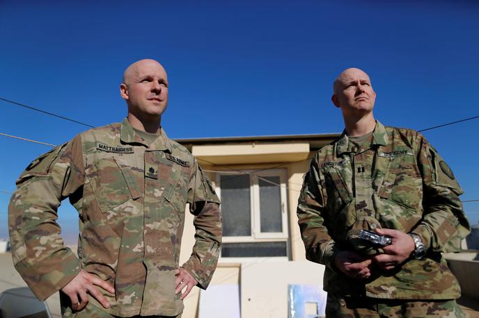 Ameriški vojaki | Pentagon je pripravil načrt o napotitvi do deset tisoč ameriških vojakov na Bližnji vzhod. | Foto Reuters