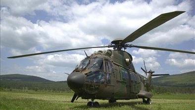 Helikopter SV moral nenačrtovano pristati ob hrvaški meji