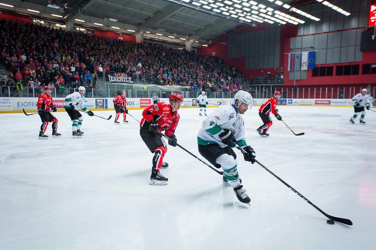 Jeseničani so si zmago zagotovili v drugi tretjini. | Foto: Žiga Zupan/Sportida