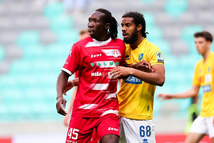 Bamba Susso je izkoristil prvo pravo priložnost Aluminija. | Foto: Filip Barbalić/www.alesfevzer.com