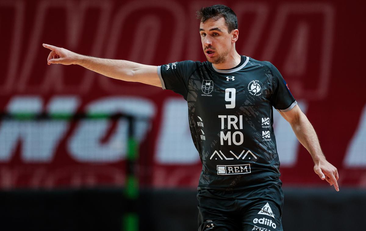 Jan Jurečič, Trimo Trebnje |  Jan Jurečič je bil najboljši strelec dolenjske zasedbe. | Foto Luka Kotnik
