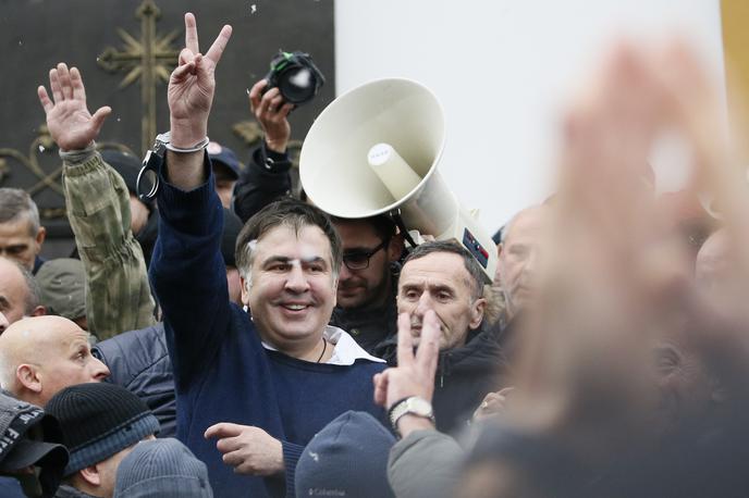 Aretacija Mihaila Sakašvilija v Kijevu | Foto Reuters
