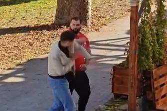 Moški, ki je povzročil še en incident, prestaja nadomestno zaporno kazen #video