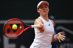 Tamara Zidanšek še naprej blesti v Lozani