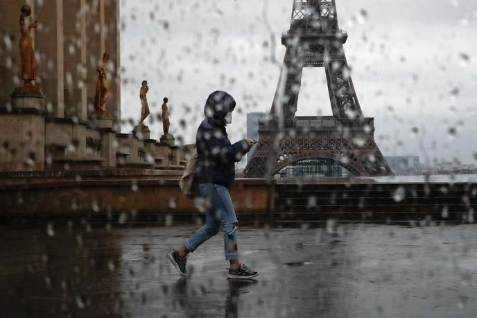 Francija, zaščitna maska | Foto Reuters