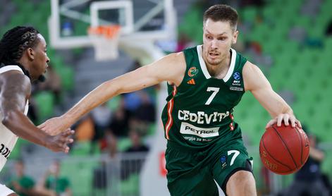 Cedevita Olimpija pri evroligašu, Krka izgubila v zadnji minuti