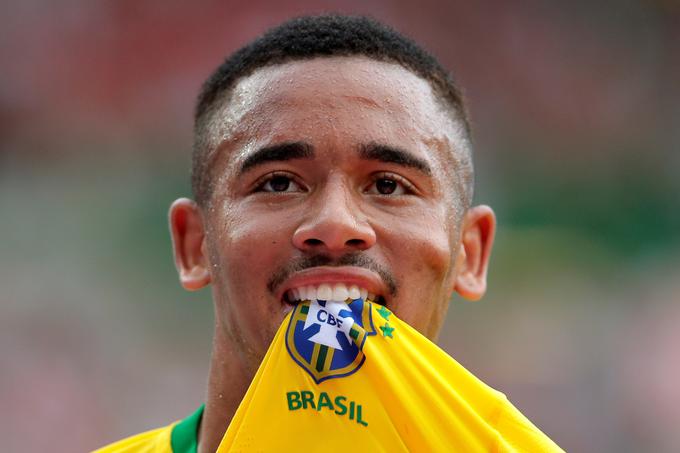 Gabriel Jesus je prijetna osvežitev brazilskega napada. | Foto: Reuters