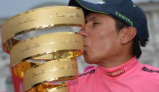 Kolumbijec brez zadržkov: Tudi na vrhuncu kariere bi bili dva koraka za Pogačarjem