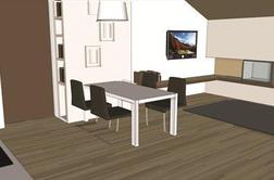 Kako razporediti pohištvo dnevne sobe in povečati majhne prostore?