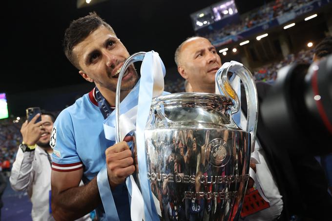 Dres Cityja nosi od leta 2019. Po štirih letih je pomagal klubu do prvega evropskega naslova. | Foto: Reuters