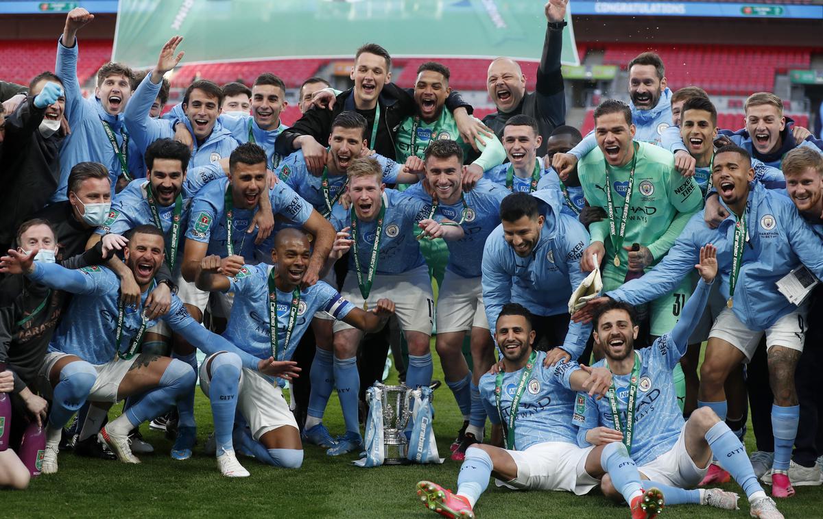 Manchester City | Manchester City je še četrtič zapored osvojil angleški ligaški pokal. | Foto Guliverimage