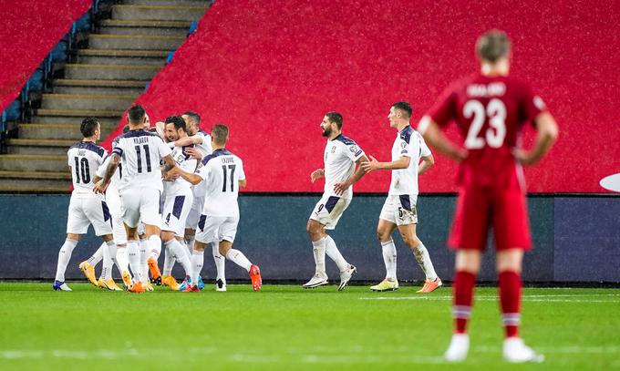 Norvežani so ostali praznih rok proti Srbiji, ki se bo v finalu play-offa pomerila s Škotsko. Če bi se Srbi uvrstili na Euro 2020, bi se znašli v skupini z Anglijo, Češko in Hrvaško! | Foto: Reuters
