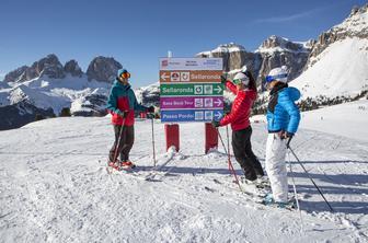 Top štiri smučišča v Dolomitih: nikakor se ne boste želeli ustaviti
