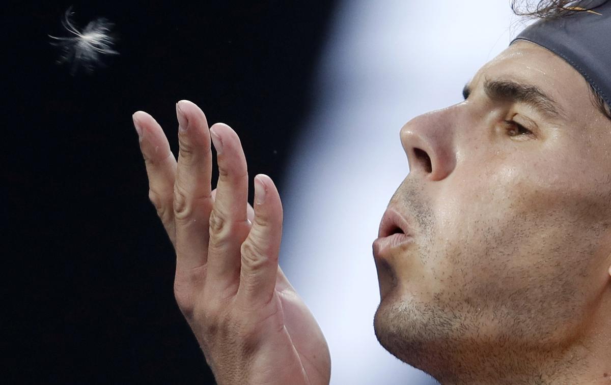 Rafael Nadal | Rafael Nadal je v polfinalu odpihnil svojega nasprotnika. | Foto Gulliver/Getty Images