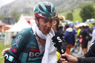 Pri Jumbo-Vismi potrdili zanimanje za moštvenega kolega Primoža Rogliča